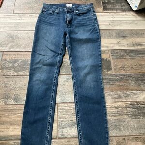 Women's Hudson Blair High Rise Super Skinny Blue Jeans size 26